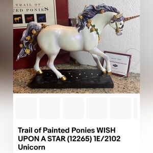 Trail of Painted Ponies Wish Upon a Star Unicorn Figurine